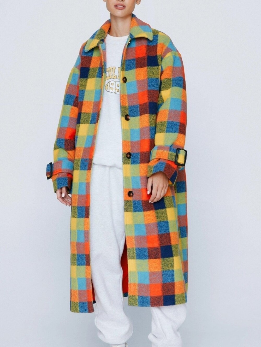 Nasty Gal Oversize Trench